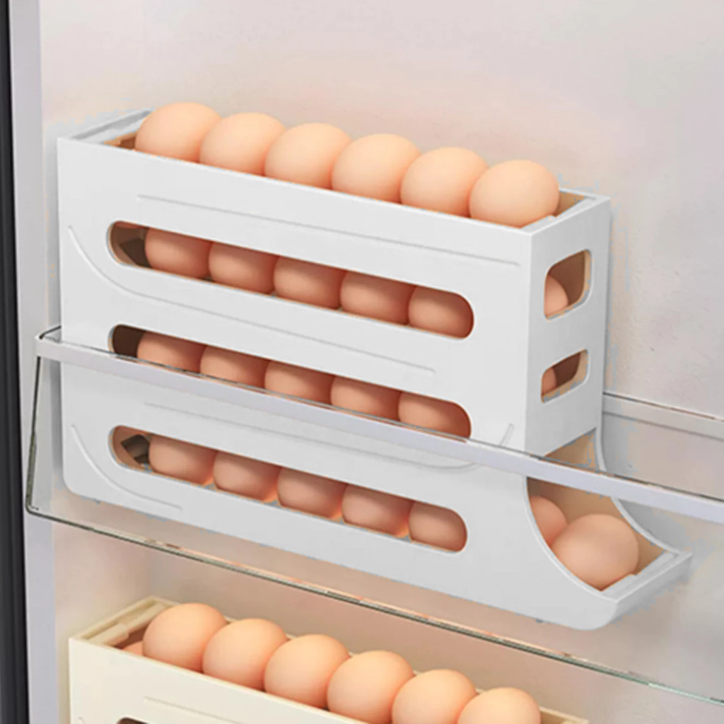 Organizador de ovos com 4 espaços/andares