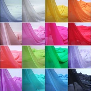 3 Metros Tecido Musseline Toque de Seda - Musseline Chiffon Lisa 3mts em Oferta na Shopee