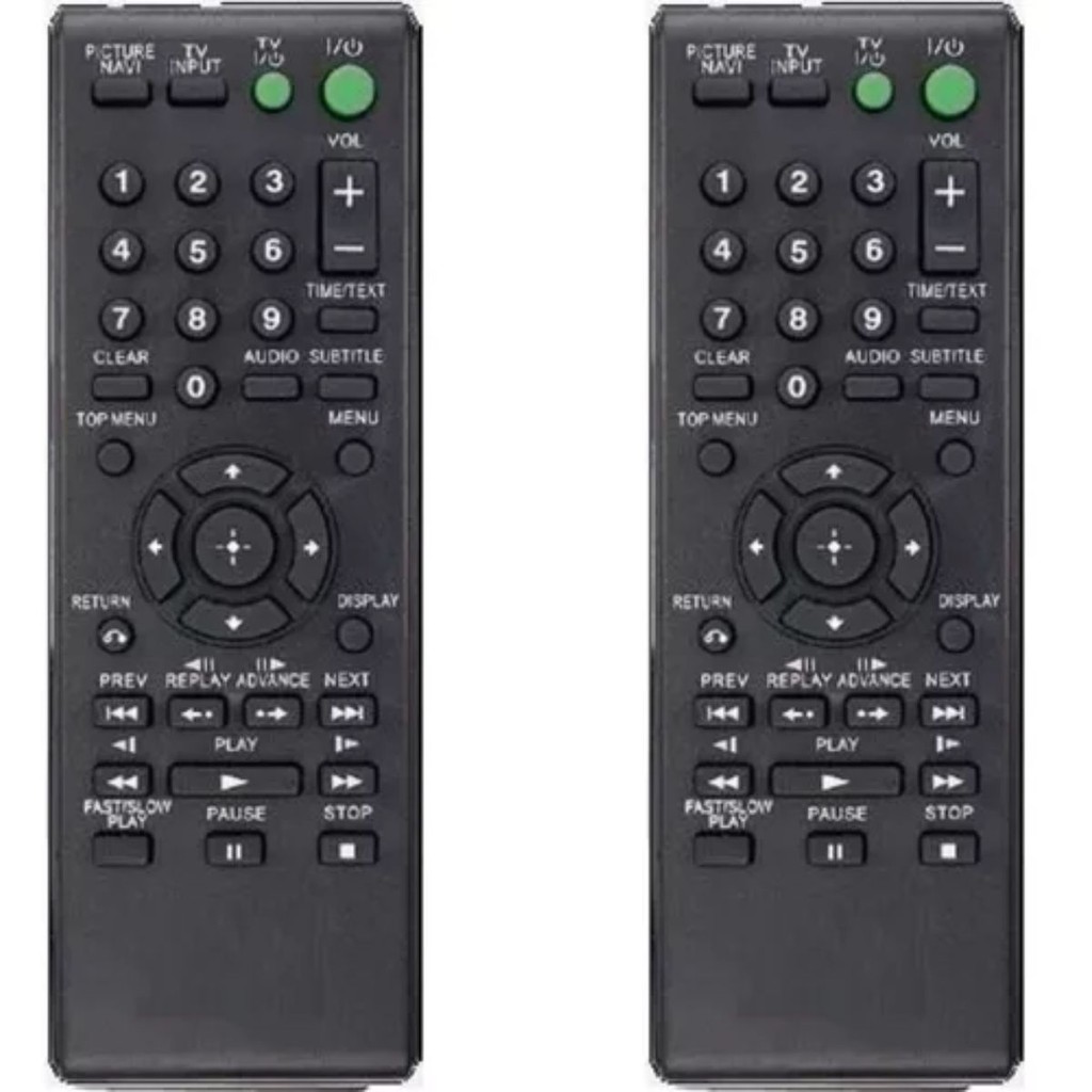 Oferta com 2 Controle Remoto Compatível Com Dvd Sony Dvp Sr 320 Dvpsr320 Lelong LE-7409