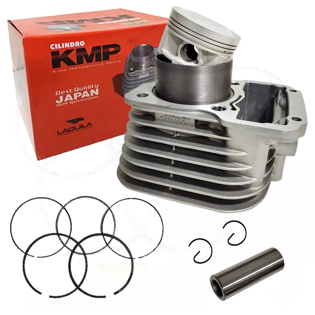 Kit Cilindro Titan 125 2002 2003 2004 2005 2006 2007 2008KMP