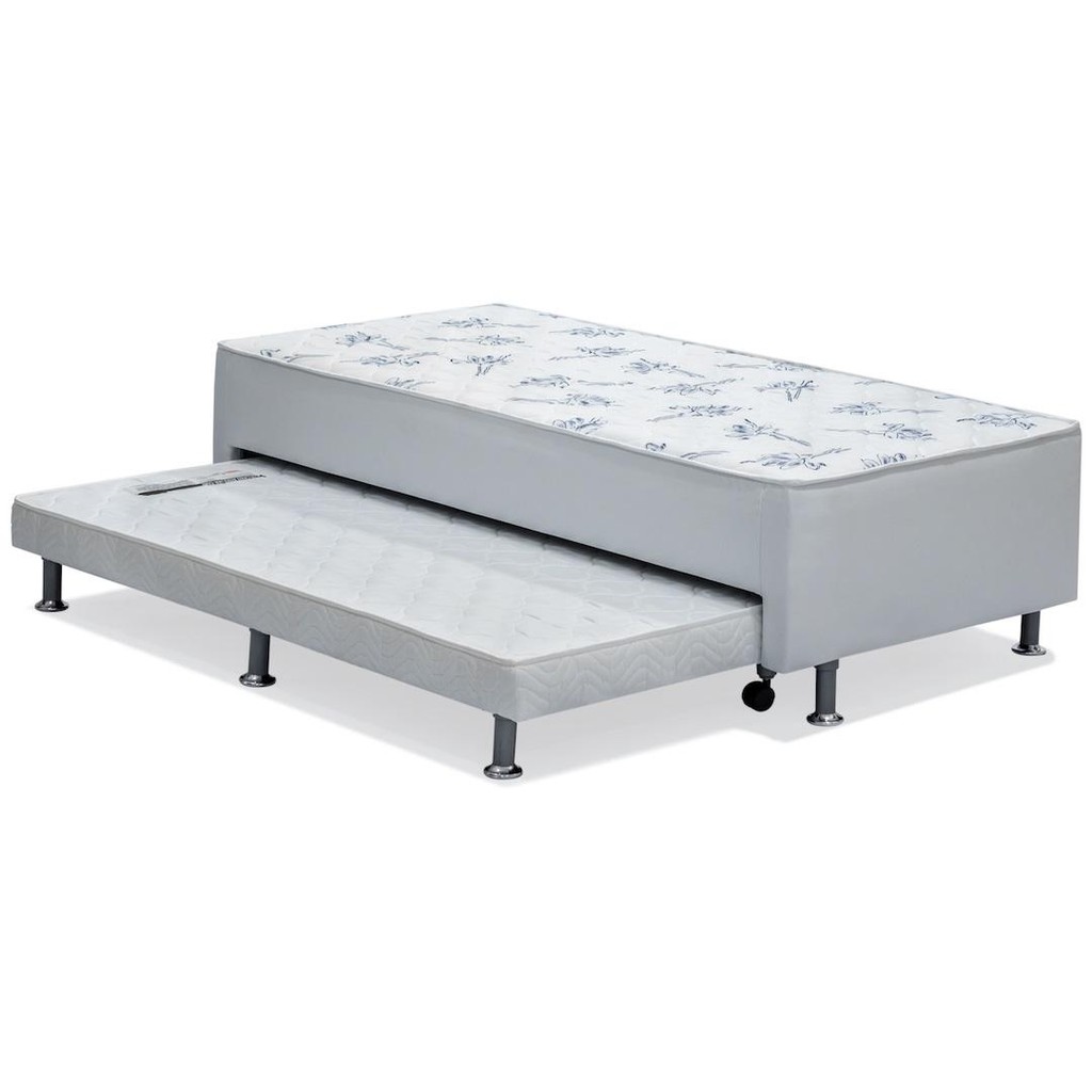 Conjugado Ortobom e cama auxiliar (88x188x37) em Oferta na Shopee