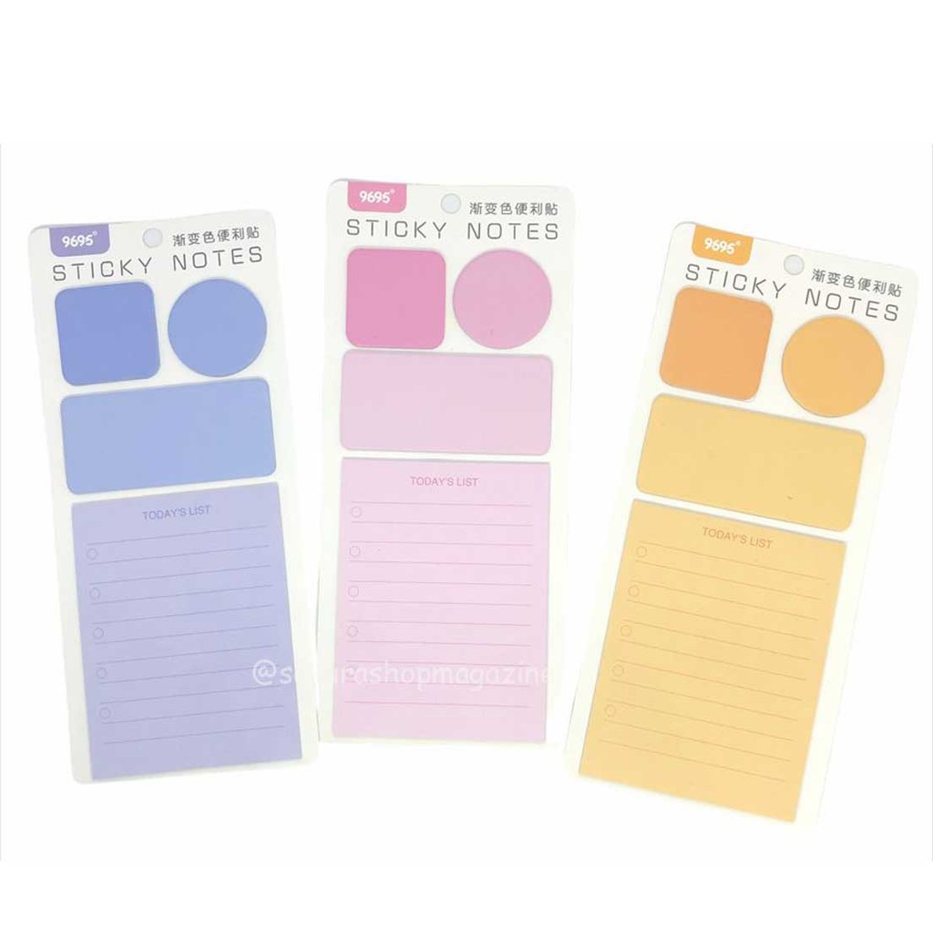 Bloco Adesivo Tons Pasteis To Do List Stick Notes Lista Lembrete