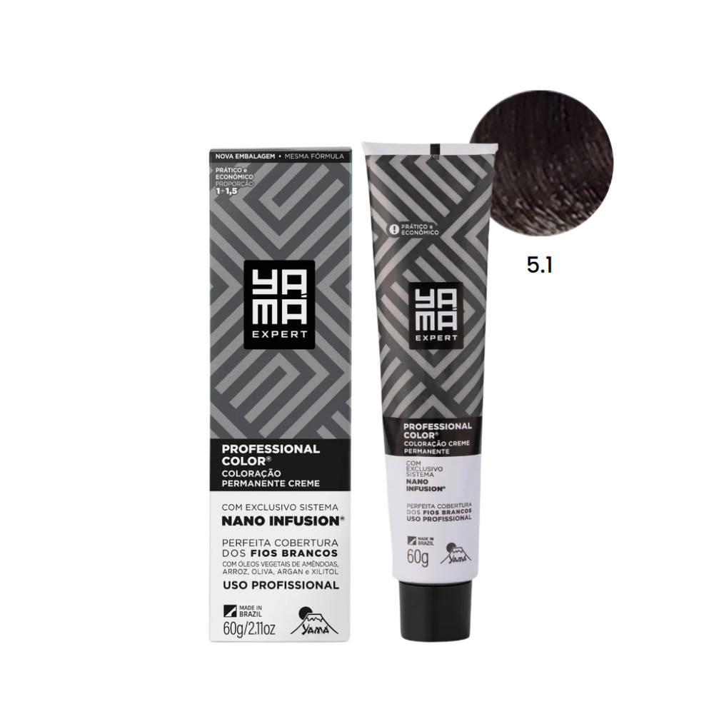 Yamá Color Nano Infusion 6.7 Loiro Escuro Marrom