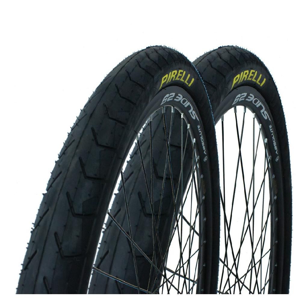 Par Pneu Pirelli Phantom Street Aro 29x1.95 Slick Bicicleta Cor Preto em Oferta na Shopee