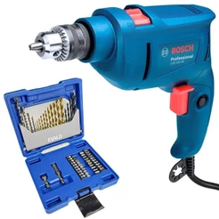 Furadeira de Impacto 3/8 POL 450W com Estojo 41 Peças Brocas e Pontas EVALD