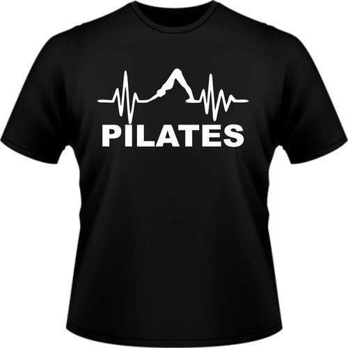 Linda Camiseta Camisa Batimento Cardíacos Pilates Fisioterapia Lançamento Deep Modas Envio Rapido