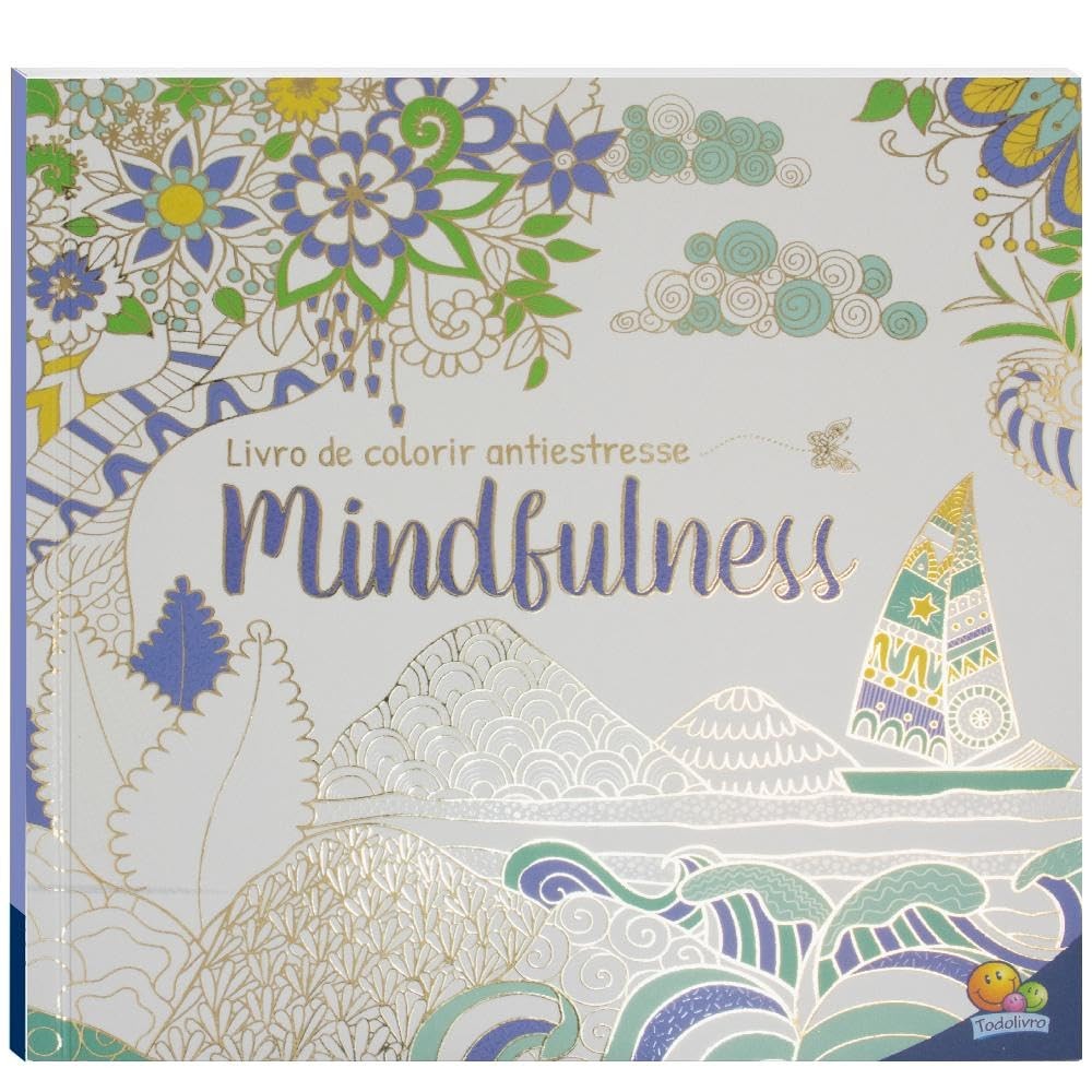 Livro de Colorir Antiestresse: Mindfulness