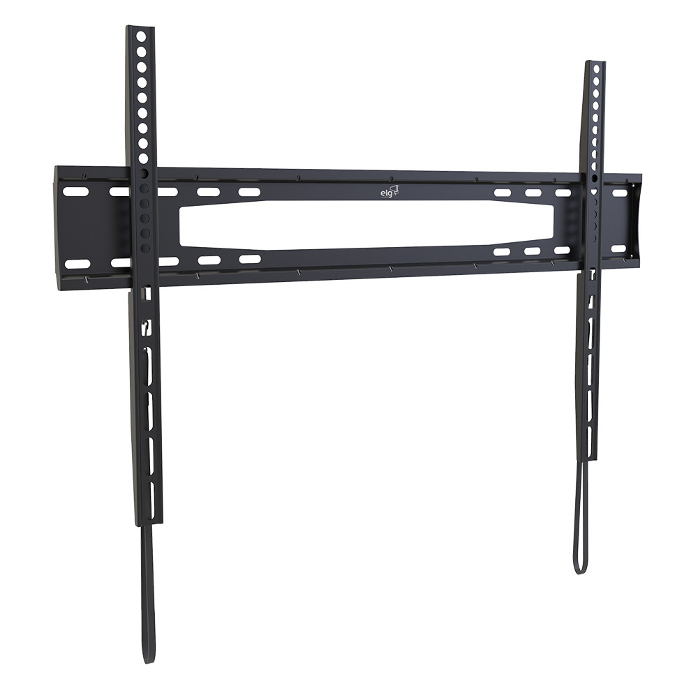 Suporte de Parede Fixo, ELG, MOUNT600, Para TV e Monitores - 32" a 86", carga máxima de 50kg, Preto - Home Appliances
