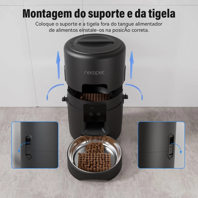 Alimentador Automático para Gatos e Cães com WiFi — foto 6