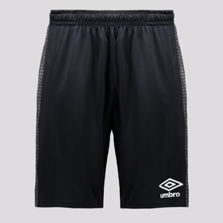Calção Umbro Maximum Diamond Com Bolso Preto e Branco em Oferta na Shopee