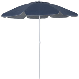 Guarda-Sol 1,60m em Bagum e Alumínio Azul Marinho Bel em Oferta na Shopee