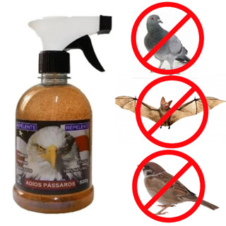 Repelente Anti Pássaros Maritaca Pombos Morcegos Pombas Xô Aves Pardais 500g em Oferta na Shopee
