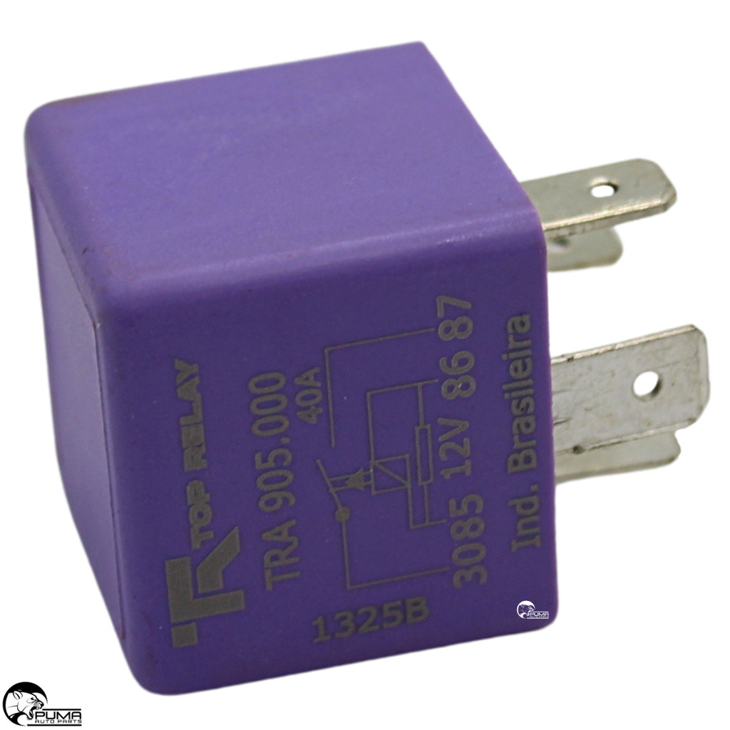 Relé Auxiliar 12V 40 A Terminais Invertidos Com Resistor Corsa Celta — imagem 2 de 2
