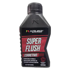 Limpa Motor e Cárter Motor Super Flush Corretivo Koube 500ml Todos os Tipos de Motor