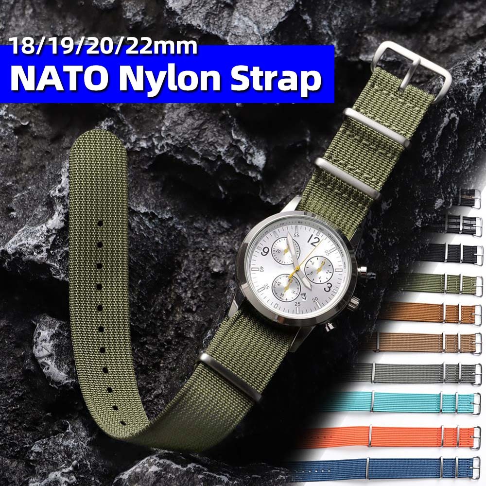 Military Estilo NATO Náilon Pulseira De Relógio Colorido Lona Planeta Série Substituição Feminino Masculino Acessórios