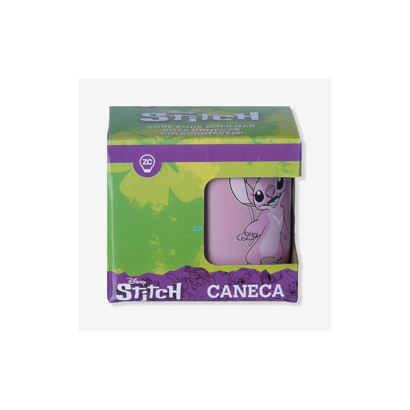MINI CANECA TINA STITCH ANGEL 100ML - DISNEY