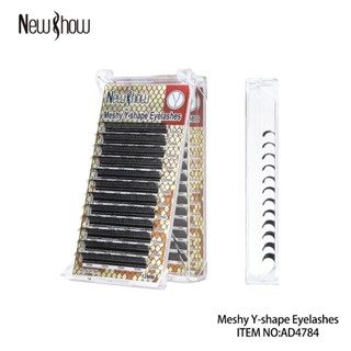 NewShow Cílios Y Original com Selo Fio Y/0.07 ESPESSURA/Brasileiro/Extensão de Cilios Alongamento em Oferta na Shopee