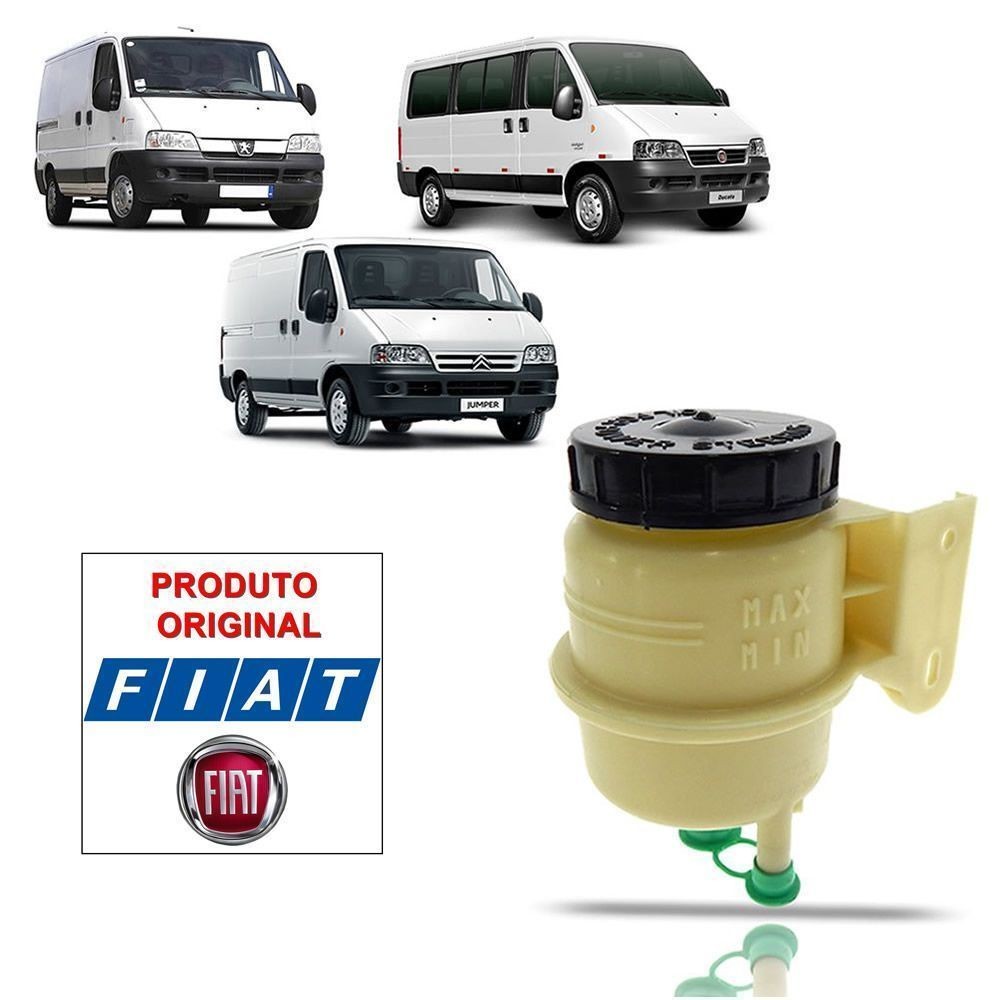 Reservatório da Direção Hidráulica Original Fiat Ducato Citroen Jumper Peugeot Boxer 2005 a 2017