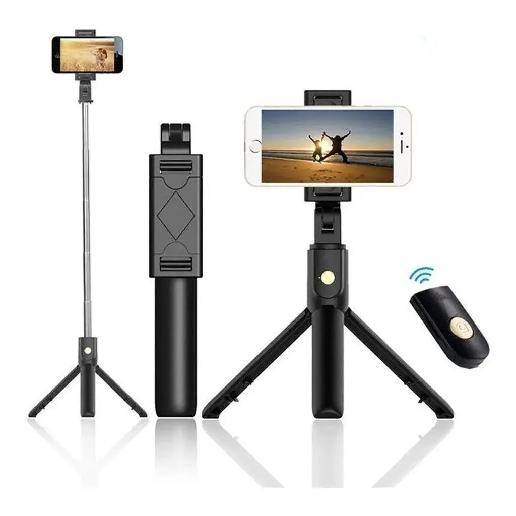 Selfie Stick Integrated Tripod K07 Generico — R$ 38,33 em Shopee