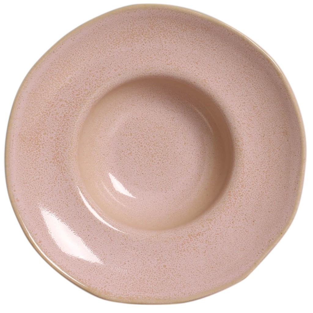 Conjunto com 4 Pratos de Massa Orgânico Litchi Ø28x6,5cm 450ml em Oferta na Shopee