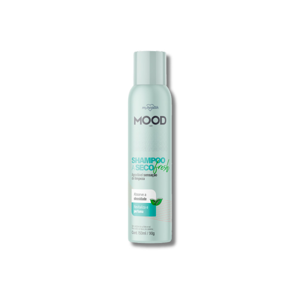 Shampoo a Seco Fresh, Controle de Oleosidade Spray 150ml - Mood Care em Oferta na Shopee