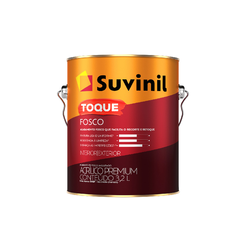 Tinta Toque Fosco Tons de Azul Mais Vendidos 3,2L Suvinil