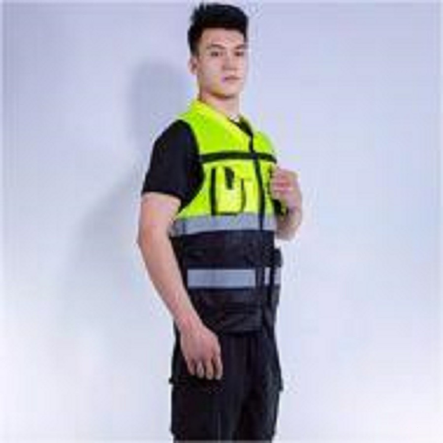 Colete Refletivo, Roupas de Segurança Rodoviária e de Tráfego, Divisão de Código, Colete de Segurança para Construção, D — imagem 2 de 2