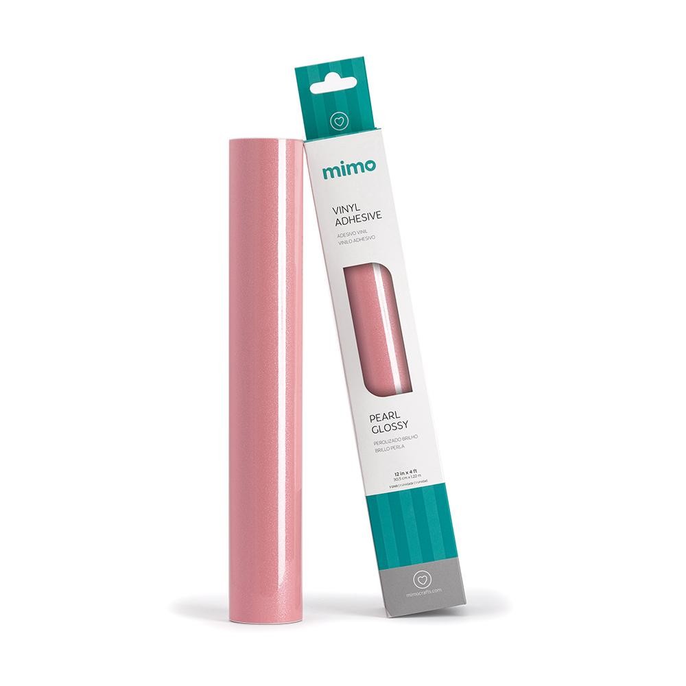 Adesivo Vinil Perolizado Brilho - Rosa Chiclete - Mimo - 30,5 cm x 1,22 m em Oferta na Shopee