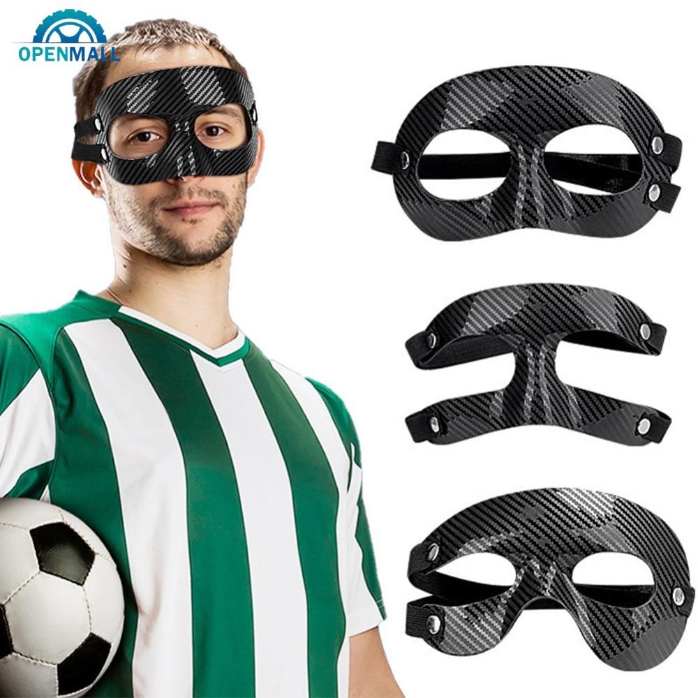 OPENMALL 1Pc Futebol Meia Face Máscara Anticolisão Decoração De Festa De Halloween PVC Equipamento De Proteção Esportiva em Oferta na Shopee