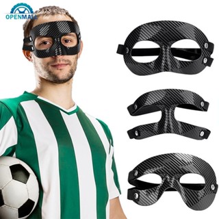 OPENMALL 1Pc Futebol Meia Face Máscara Anticolisão Decoração De Festa De Halloween PVC Equipamento De Proteção Esportiva em Oferta na Shopee