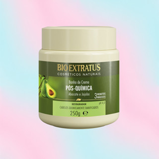 Banho de Creme Bio Extratus Pós-Química 250g tratamento intensivo em Oferta na Shopee