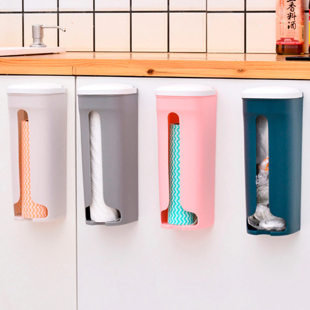 Suporte Multiuso 33Cm Para Sacola de Lixo Organização Prática Para Casa Cozinha e Banheiro em Oferta na Shopee