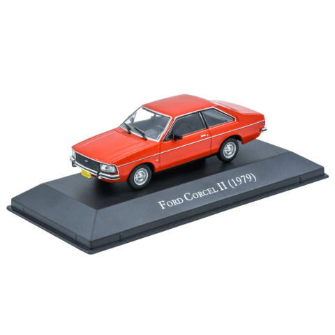 Coleção Carros Clássicos do Brasil: Ford Corcel II (1979) - Edição 30 Miniatura em escala 1:43