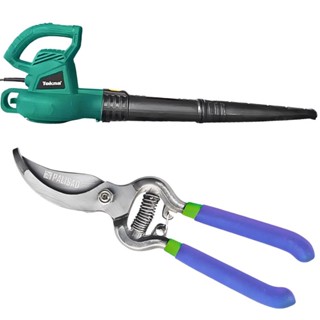 Soprador de Folhas 2000W TEKNA e Tesoura para Poda Curva PALISAD em Oferta na Shopee