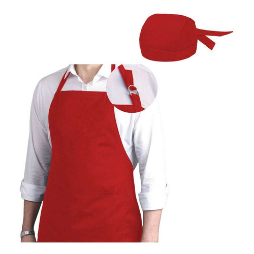Avental Oxford Vermelho: Onde Comprar | BuscaProdutos