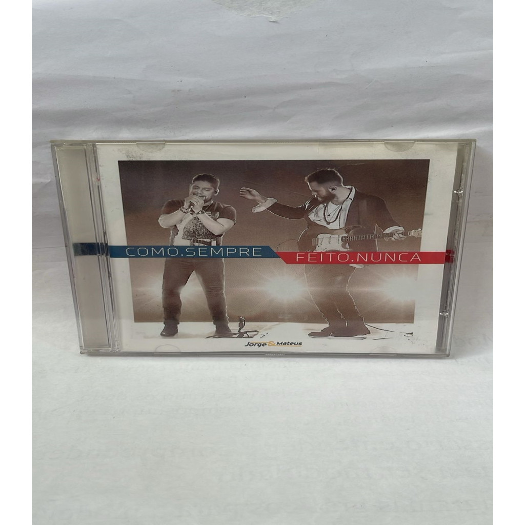 CD Jorge e Mateus Como Sempre Feito Nunca - N°947
