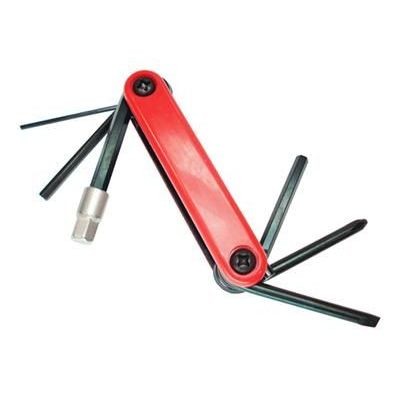 Canivete chave allen bicicleta 7 funções manutenção reparo bike mtb speed patins skate carro moto resistente compacto em Oferta na Shopee