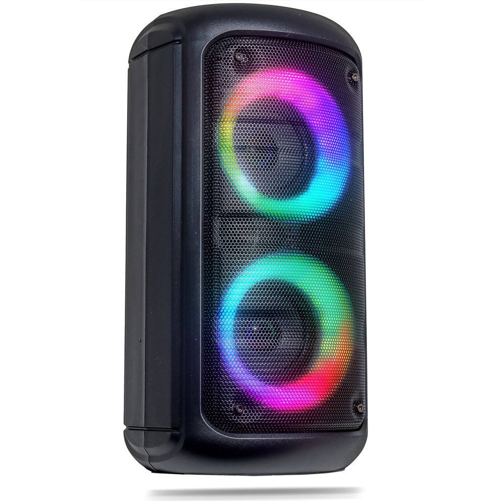 Caixa De Som Bluetooth Portátil Grasep Modelo Partybox Pendrive Usb Cartão Sd Rádio Fm Aux...