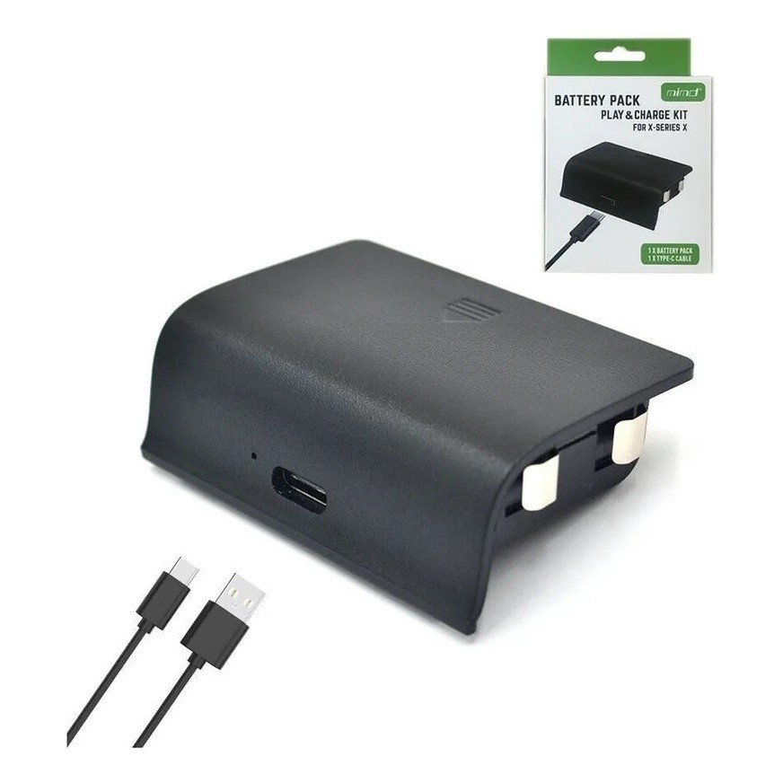 Bateria Recarregável Xbox Series S/x + Cabo Carregador TIPO-C em Oferta na Shopee
