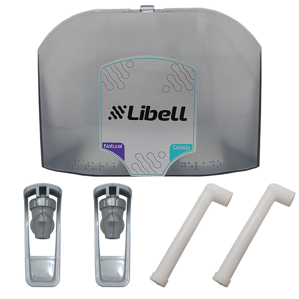 Kit Visor Cinza Para Bebedouro e Purificador Libell Original