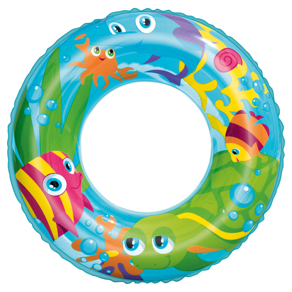 Boia Inflável Infantil Circular Verão Cores Sortidas Bel - Mom & Baby