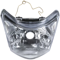 Bloco globo optico farol Biz100 Biz110 Biz125 2011 a 2017 para lâmpada H4
