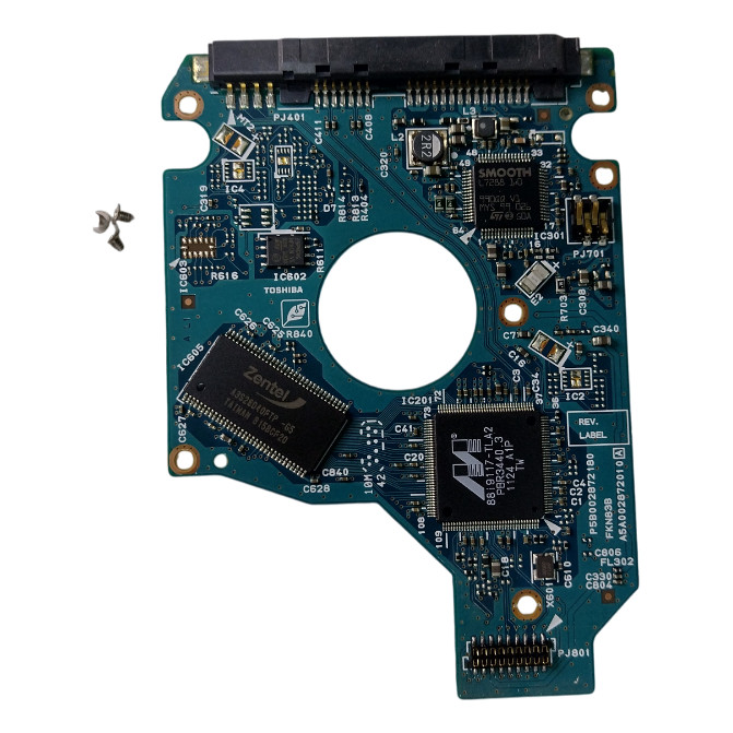 Placa Lógica Do Hd De 250 Gb Toshiba - Mk2561gsyn