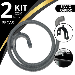 Mangueira Saida Maquina de Lavar Roupas, Tanquinho, Boca Grossa Brastemp, Eletrolux, Consul em Oferta na Shopee