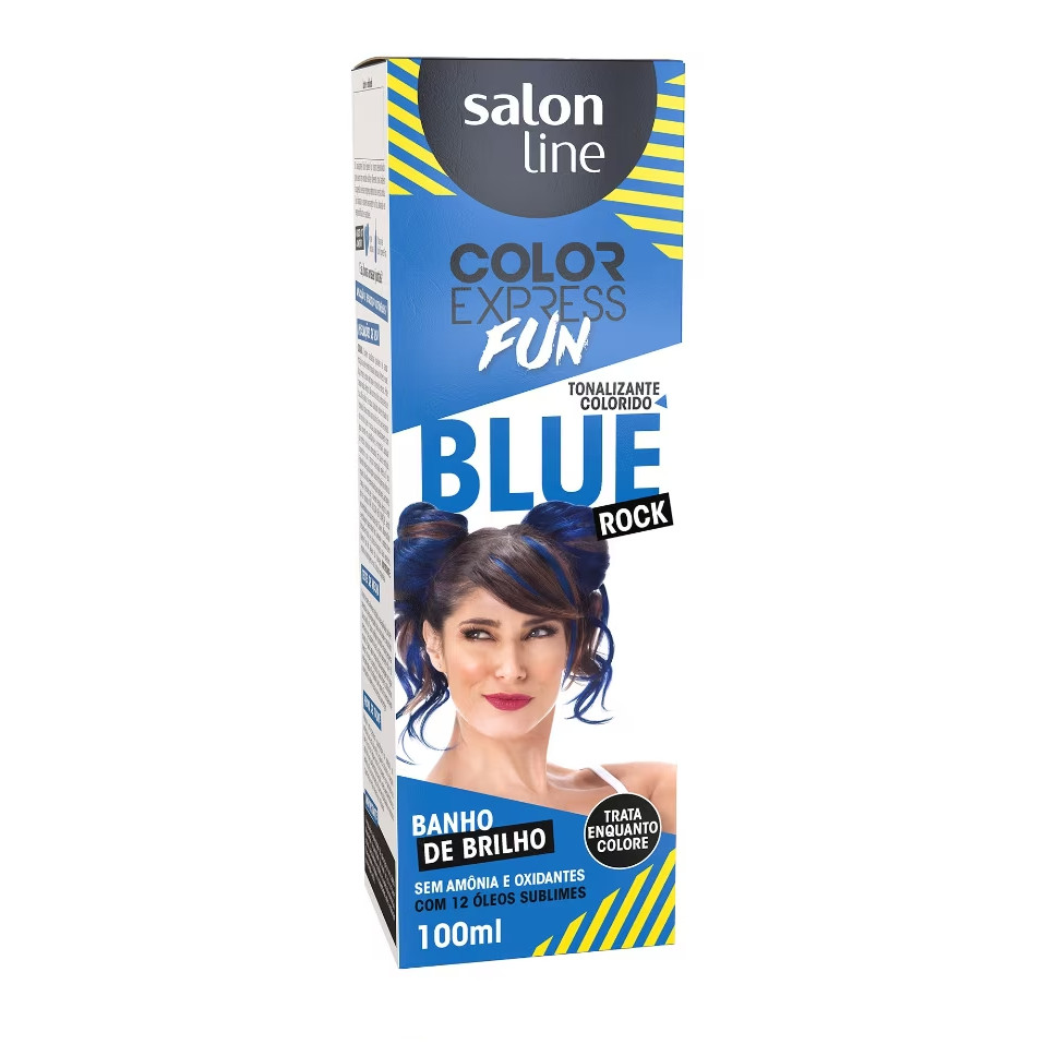 Tonalizante Color Express Fun Blue Rock Salon Line 100ml