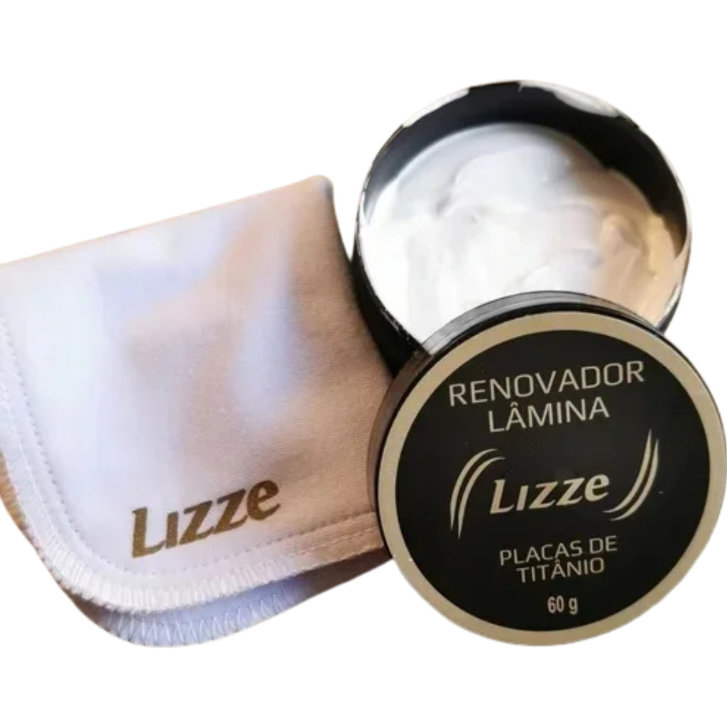 Massa De Polir Renovadora Limpar Chapinha Prancha Lizze- Babyliss Laminas de Titanium
