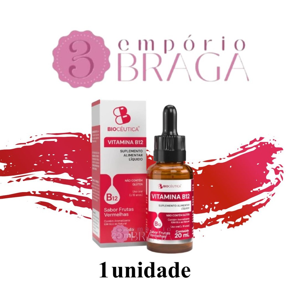 Vitamina B12 Bioceutica em Oferta na Shopee