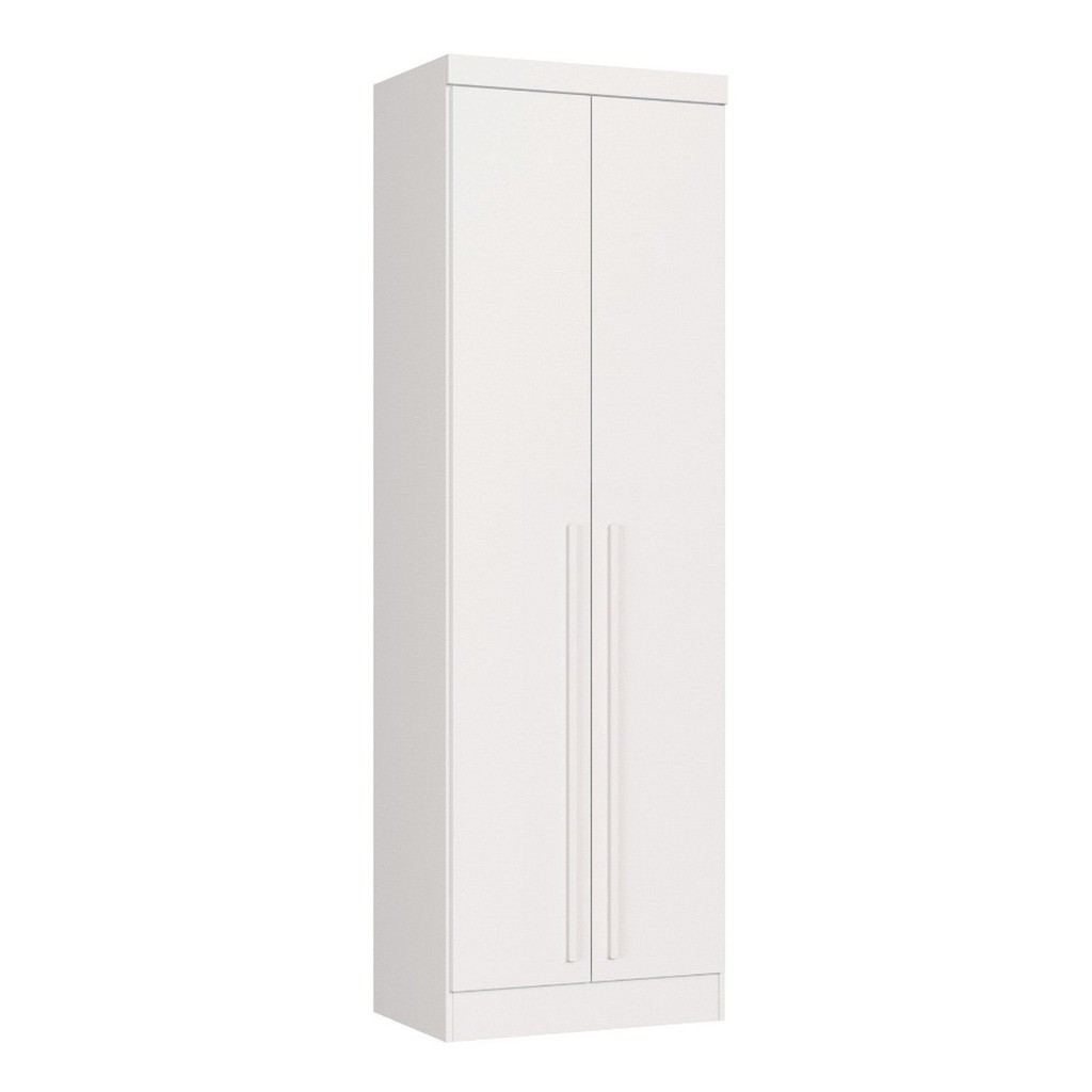 Módulo Guarda-roupa 2 Portas Infinity Branco Line em Oferta na Shopee