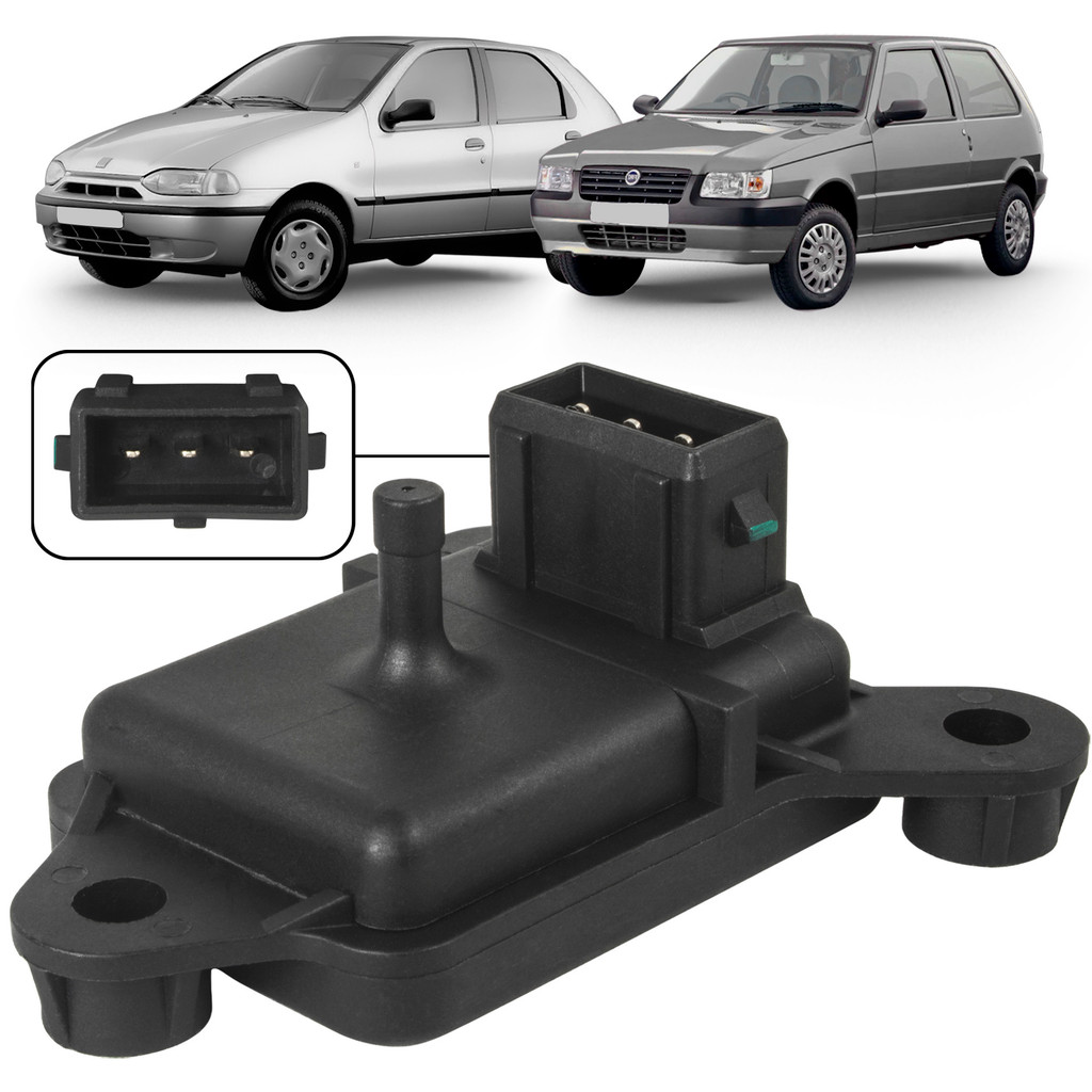 Sensor de Pressão Map Fiat Palio Fiorino Uno Strada Siena 7750716