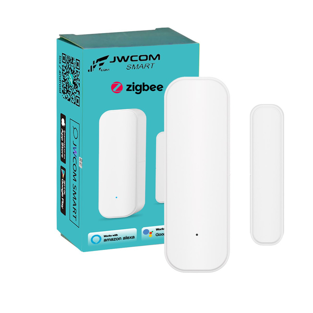 Sensor Zigbee Porta Janela Tuya Casa Inteligente Smartlife Alexa Google Automação Smart App JWcom